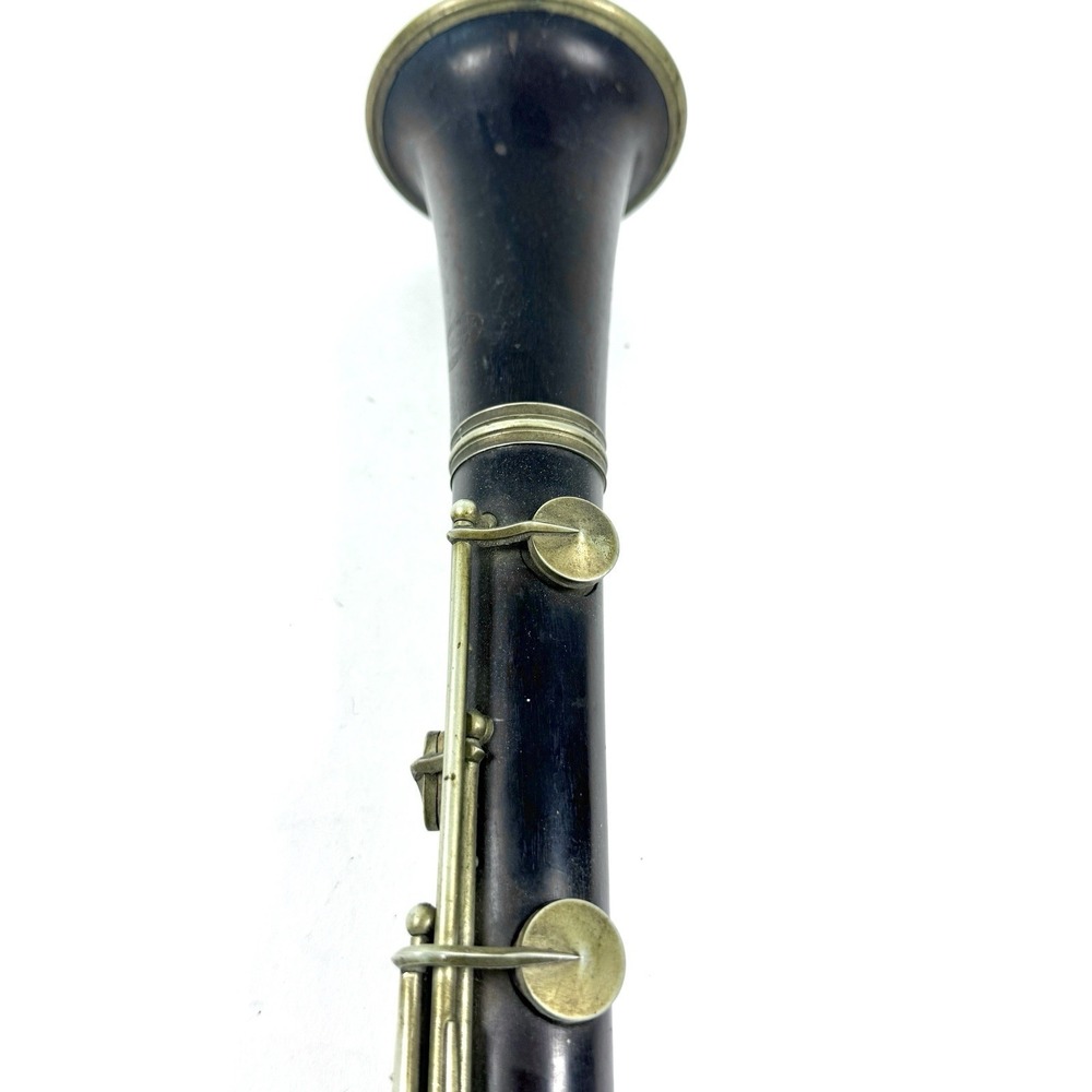 Vintage Amati Kraslice Wood Clarinet Czechoslovakia Nickel Keys Untested - Picture 8 of 14